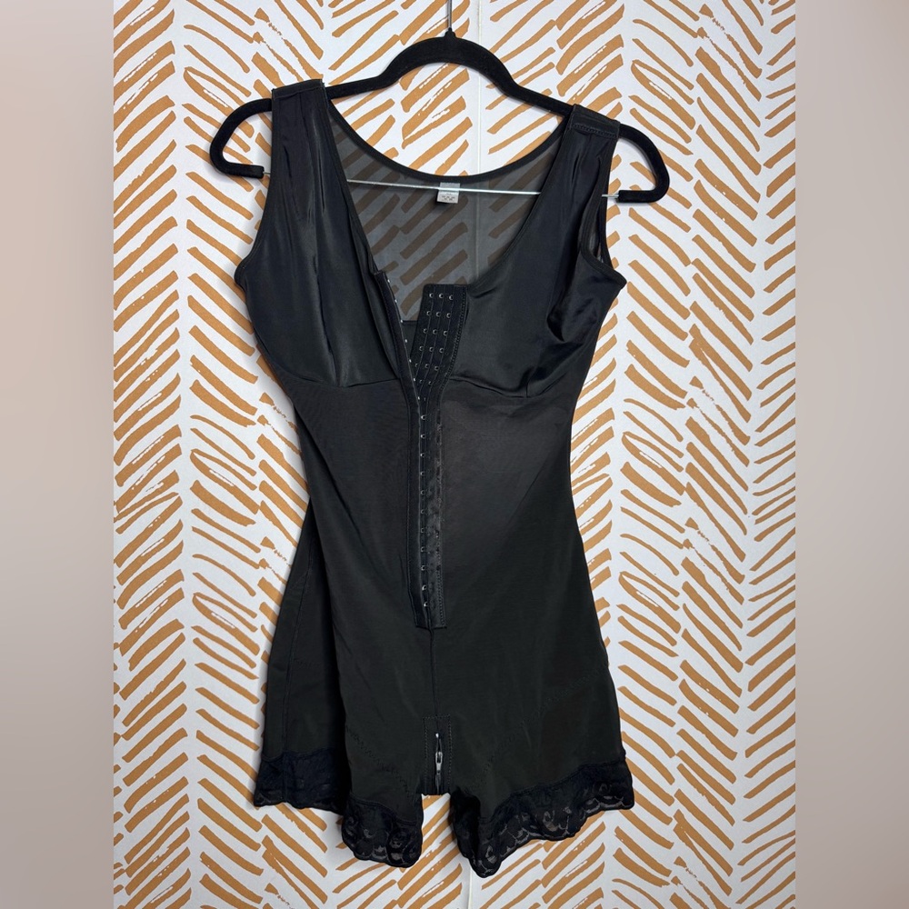 Black Fajas Colombianas  Shapewear Full Body Suit